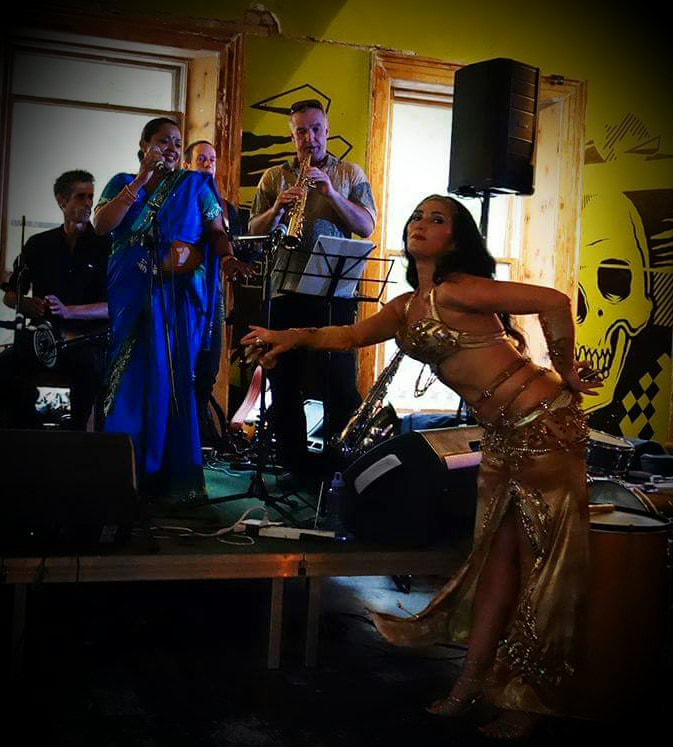 Belly Dance performance with live musicians